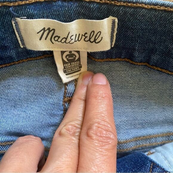 Madewell | 10” High-Rise Skinny in Mackey Wash, Size 25 - Picture 6 of 9